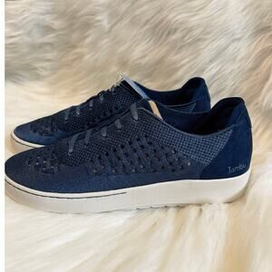 Jambu New in Box Navy Blue Lilac Relax Foam Slip On Sneakers Size 8.5